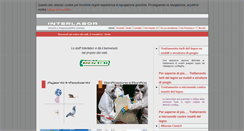 Desktop Screenshot of interlabor.it